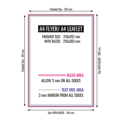 A4 Flyers/ A4 Leaflets