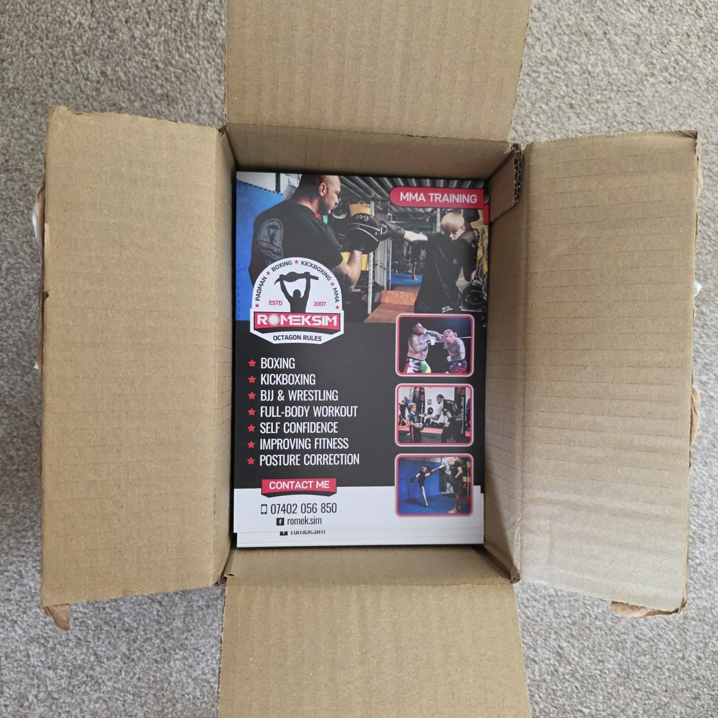 A5 Flyers for MMA and PT Trainer