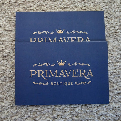 Classic Business Cards 450 GSM Silk Paper