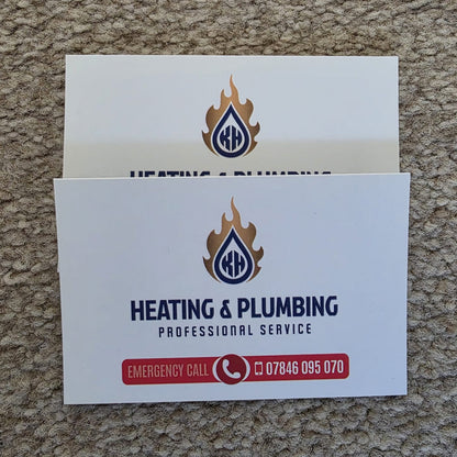 Classic Business Cards 450 GSM Silk Paper